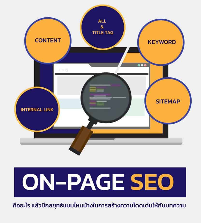 On-page SEO คืออะไร