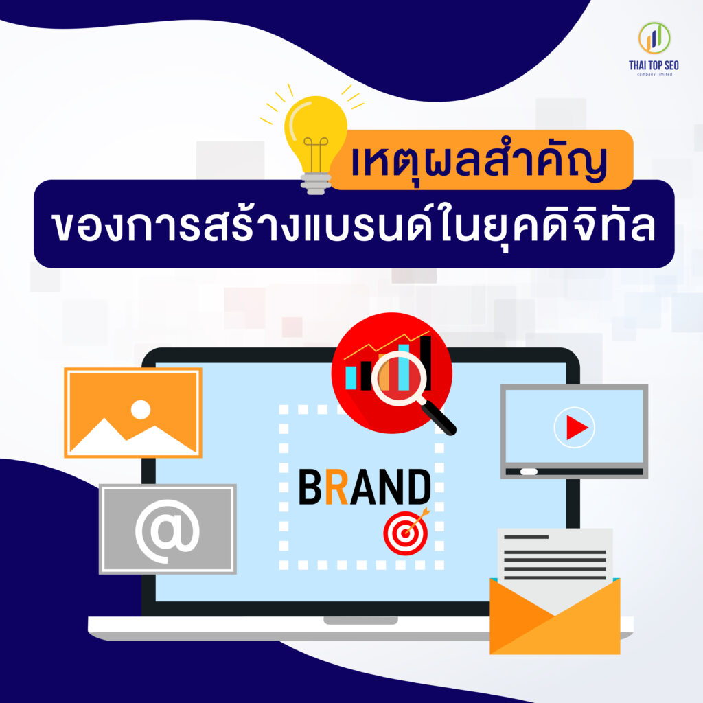 เหตุผลสำคัญของ การสร้างแบรนด์ ในยุคดิจิทัล