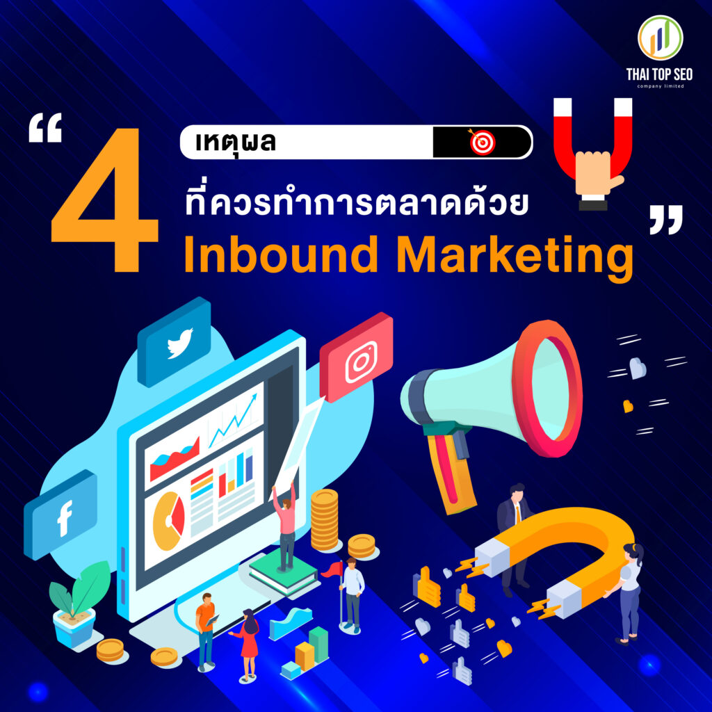 4 เหตุผลที่ควรทำการตลาดด้วย Inbound Marketing ตั้งแต่ตอนนี้