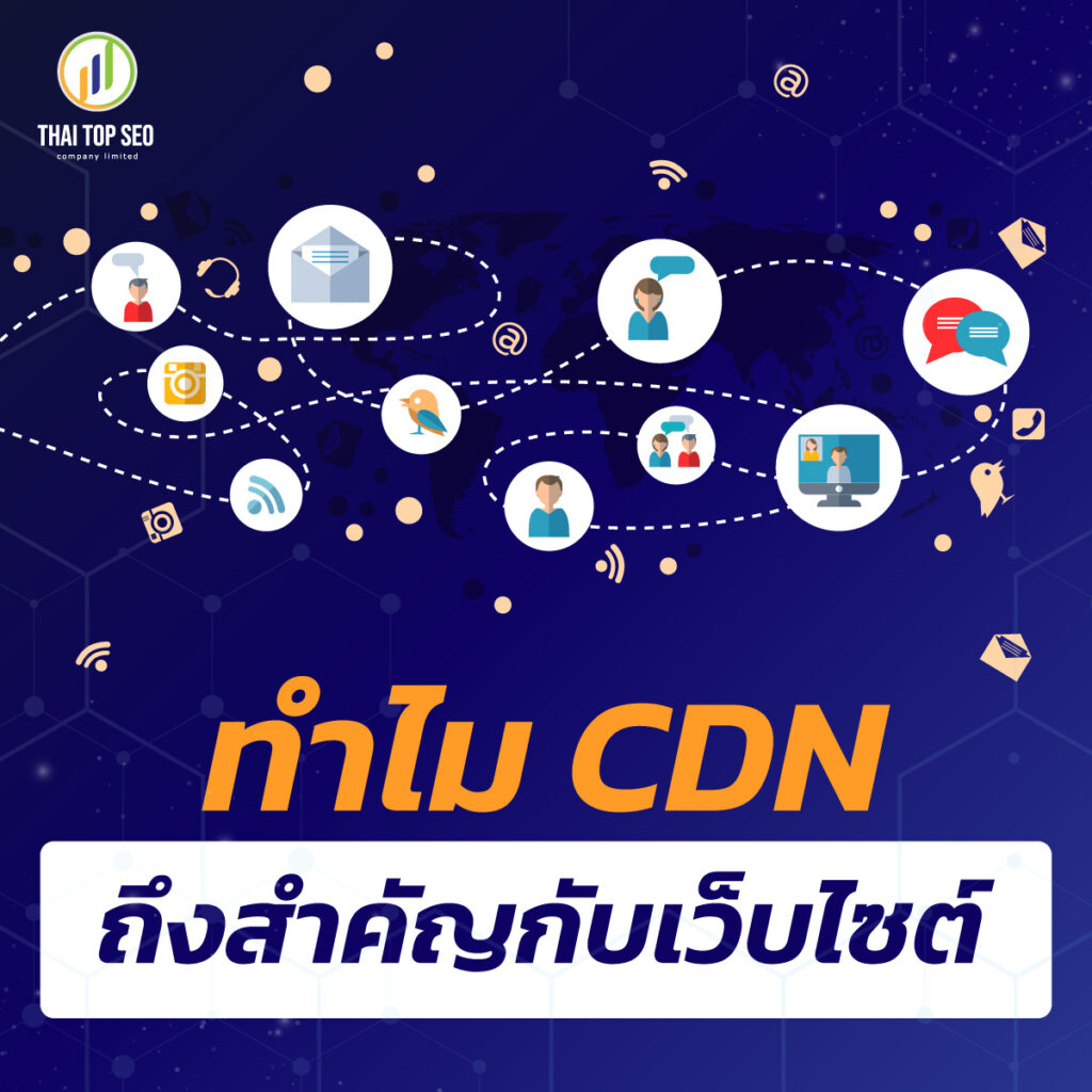 ทำไม CDN ถึงสำคัญกับเว็บไซต์