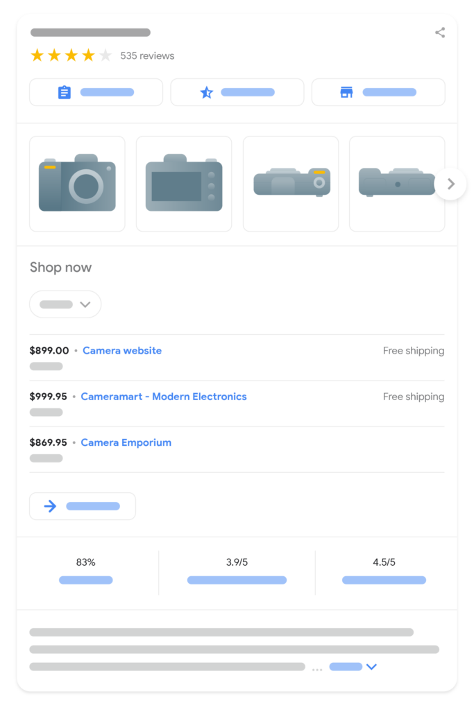shopping-knowledge-panel