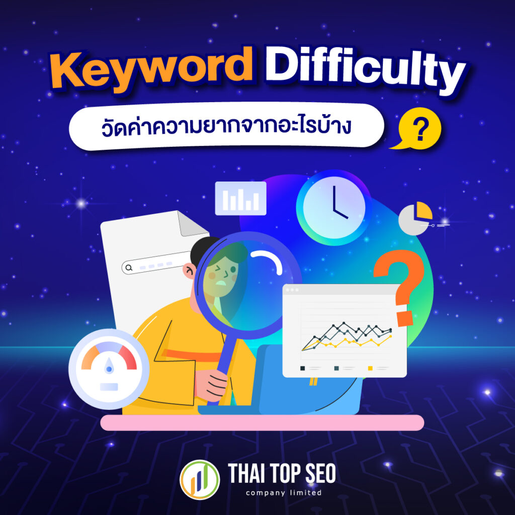 Keyword difficulty วัดค่าความยากจากอะไรบ้าง