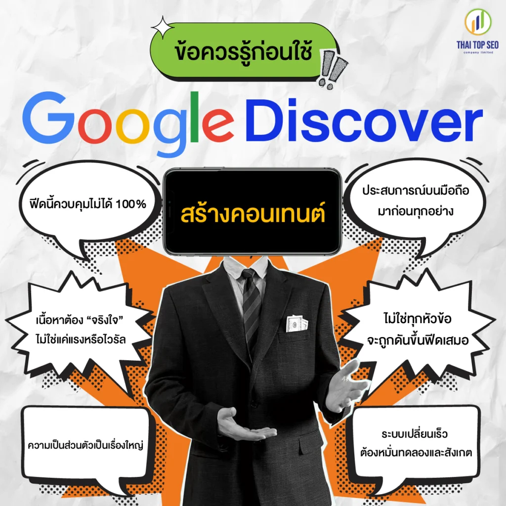 ข้อควรรู้ก่อนใช้ Google Discover และสร้างคอนเทนต์ ข้อควรรู้ก่อนใช้ Google Discover และสร้างคอนเทนต์
